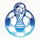 2026世界杯比分预测官方网站Logo - 一个足球与预测图标的组合